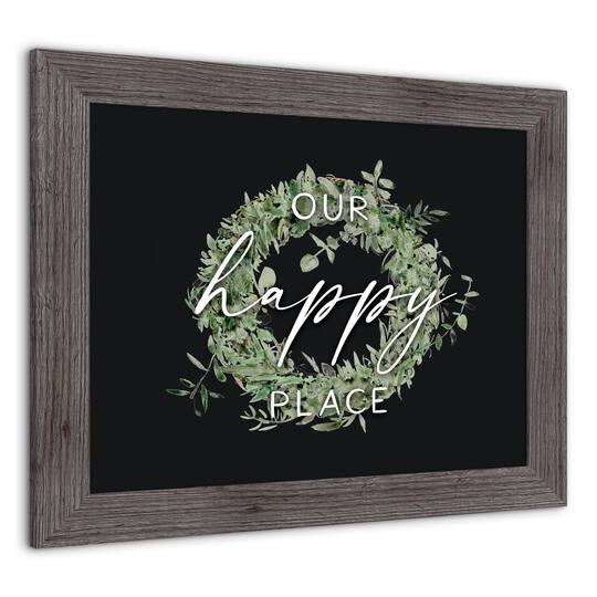Framed Western Our Happy Place Print